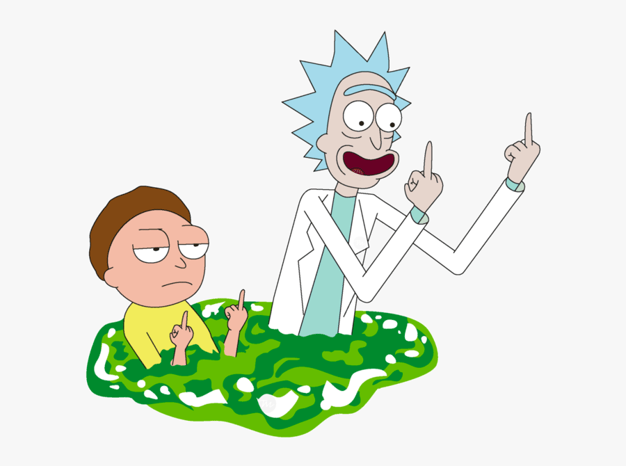 Rick And Morty Portal Clipart - Rick And Morty Png, Transparent Clipart