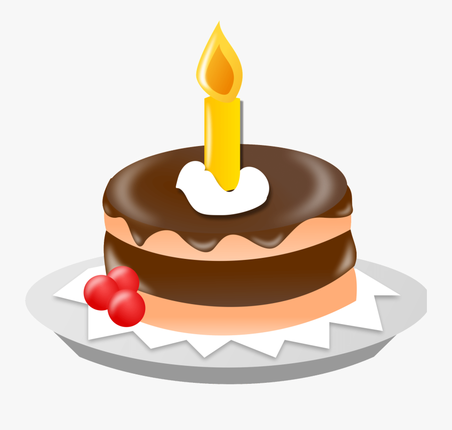 Clipart Gratuit Anniversaire - Birthday Cake Clip Art, Transparent Clipart