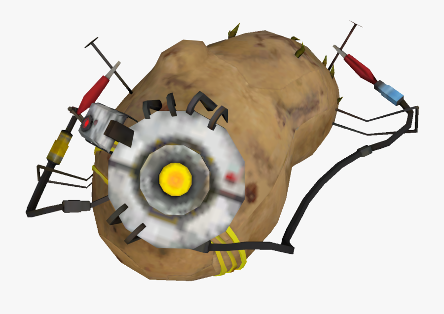 All Images Via The Portal Wiki (3)(4)(5) - Portal 2 Glados Potato Png, Transparent Clipart