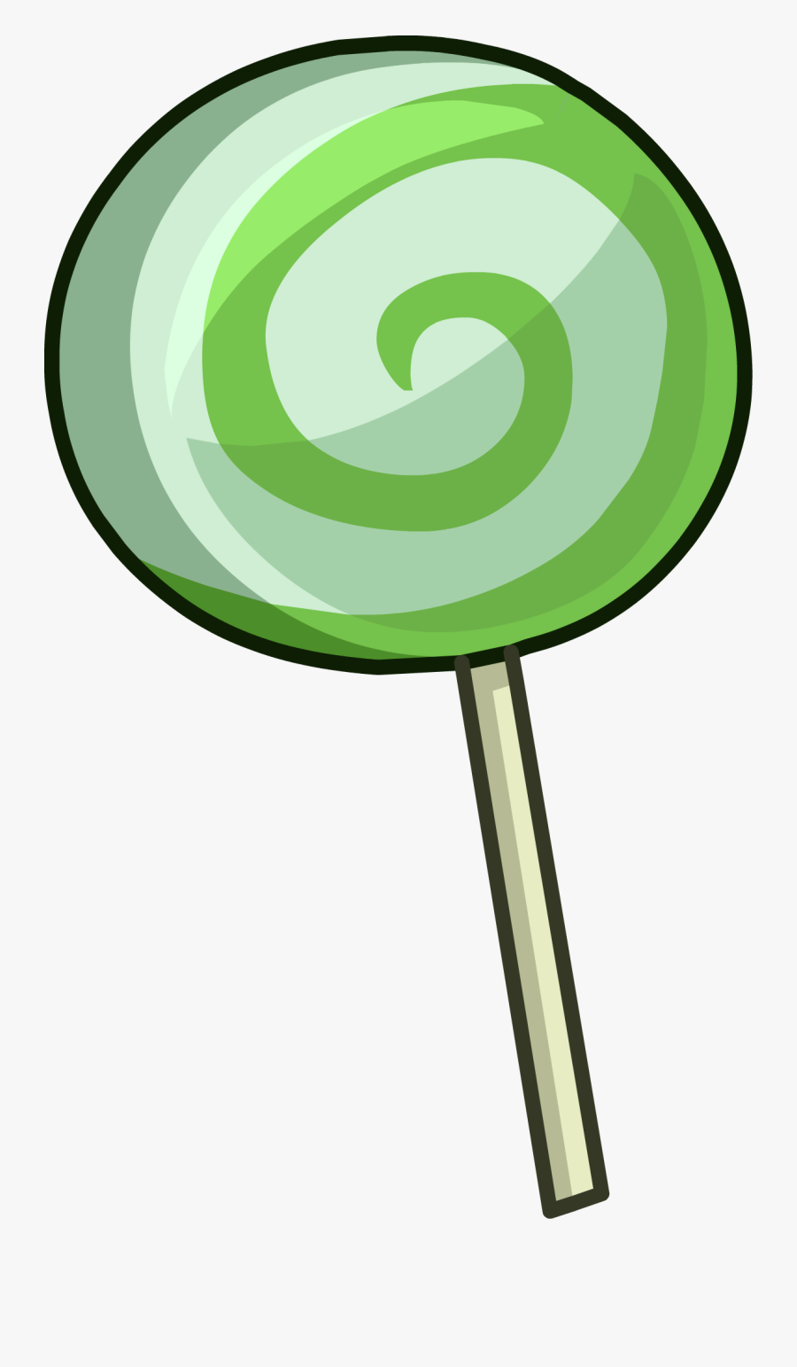 Portal Clipart Swirly - Green Lollipop Clip Art, Transparent Clipart