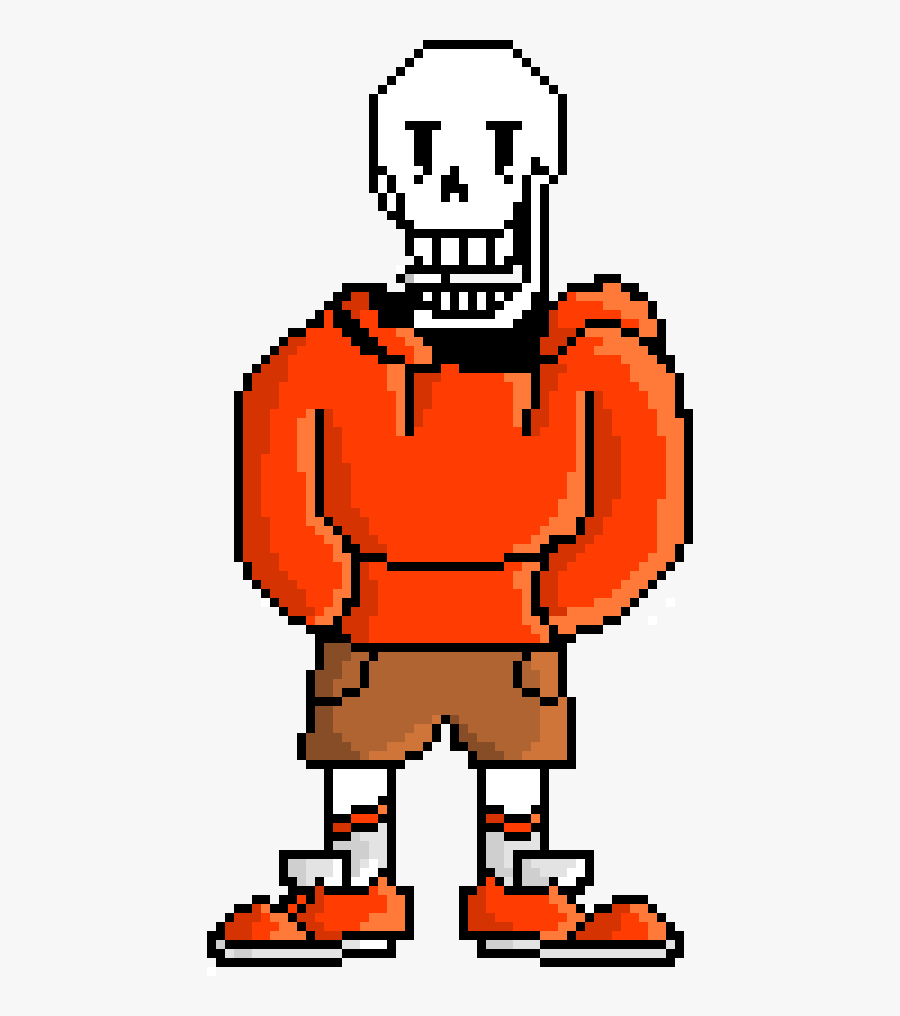 Swap Papyrus By Portal Master Vers - Overworld Underswap Papyrus Sprite, Transparent Clipart