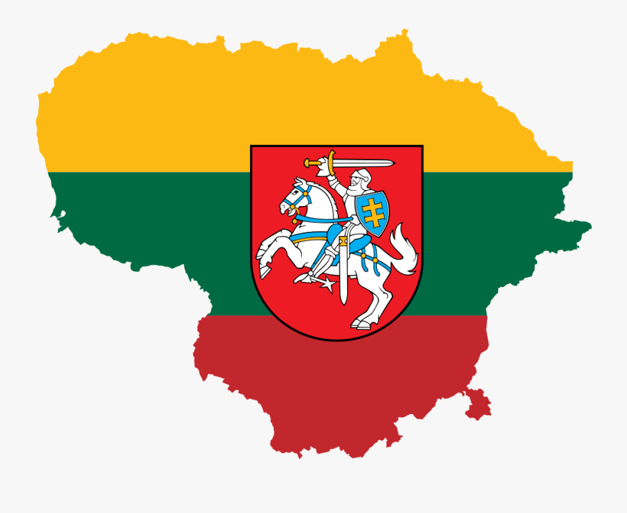 Art,area,symbol - Lithuanian Flag And Coat Of Arms, Transparent Clipart