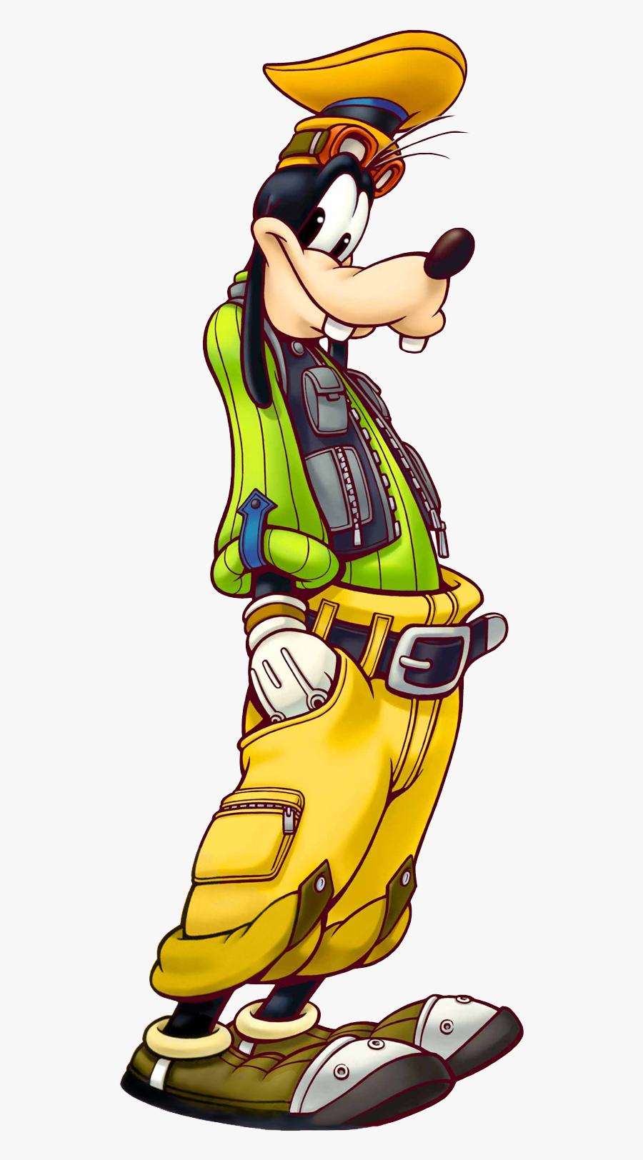 Kingdom Hearts Png Image - Kingdom Hearts Goofy Artwork , Free