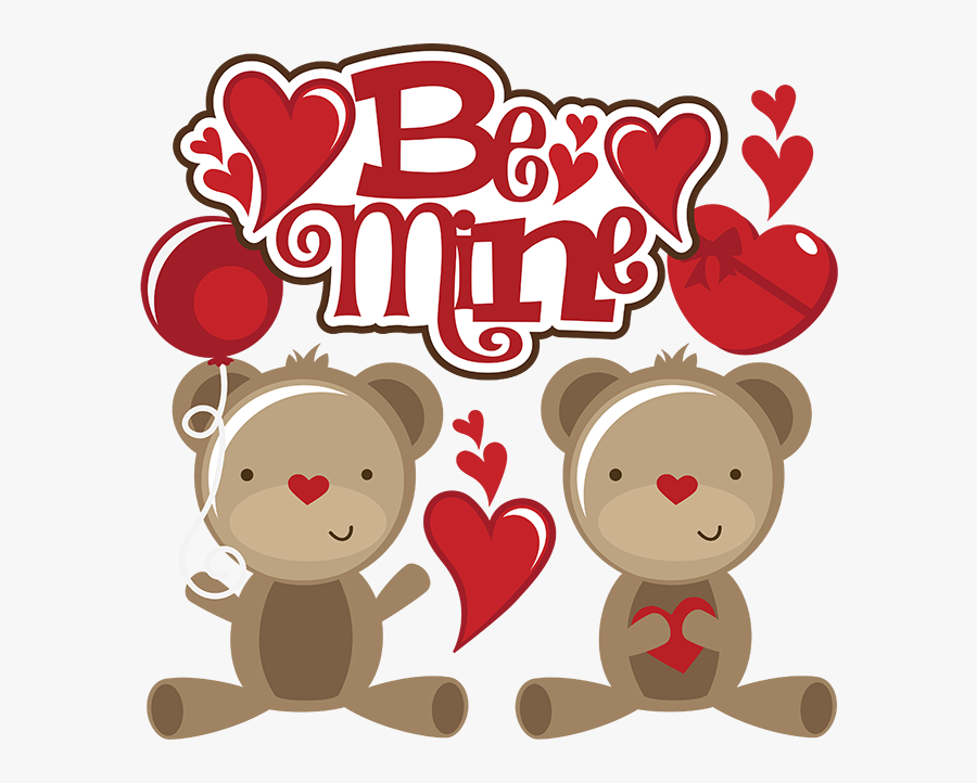Valentines Day Transparent Be Mine, Transparent Clipart