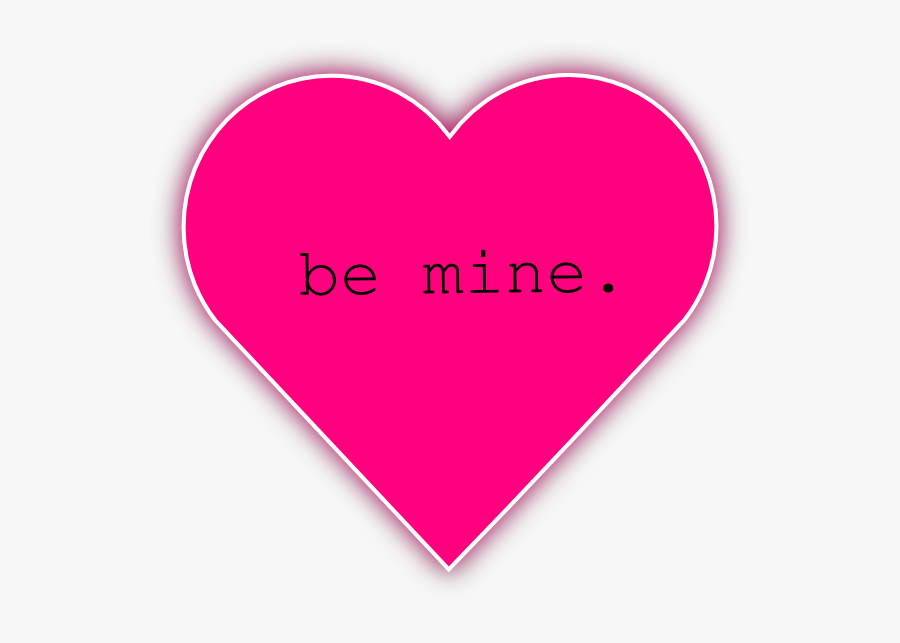 Be Mine Pink Heart Svg Clip Arts - Fk Rudar Pljevlja, Transparent Clipart