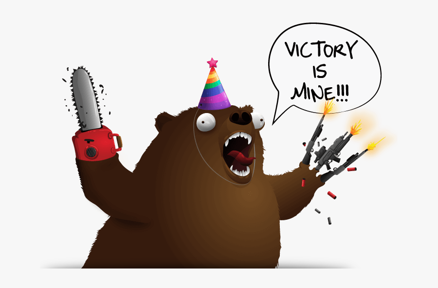 Transparent Cat Wearing A Hat Clipart - Bears Vs Babies Bear, Transparent Clipart