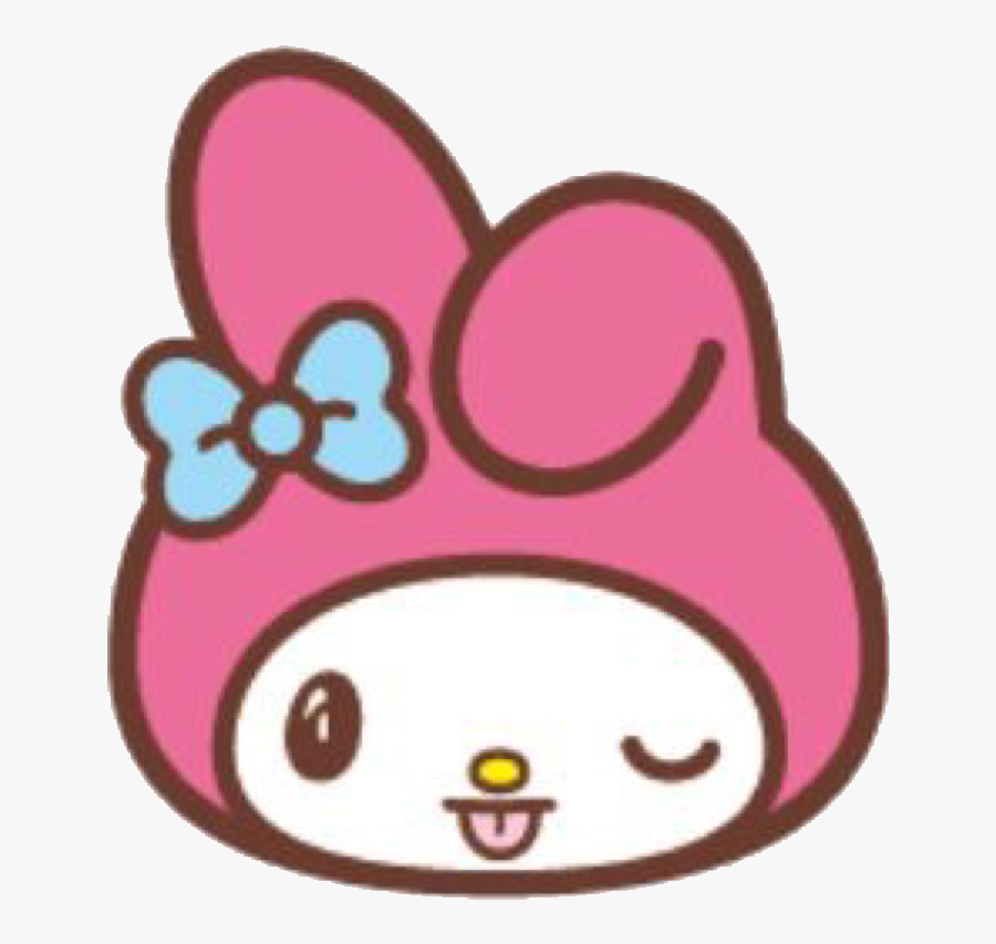 #mine #mymelody #kawaii #tongueout #cute #pink #sanrio - อิ โม จิ เมโลดี้, Transparent Clipart