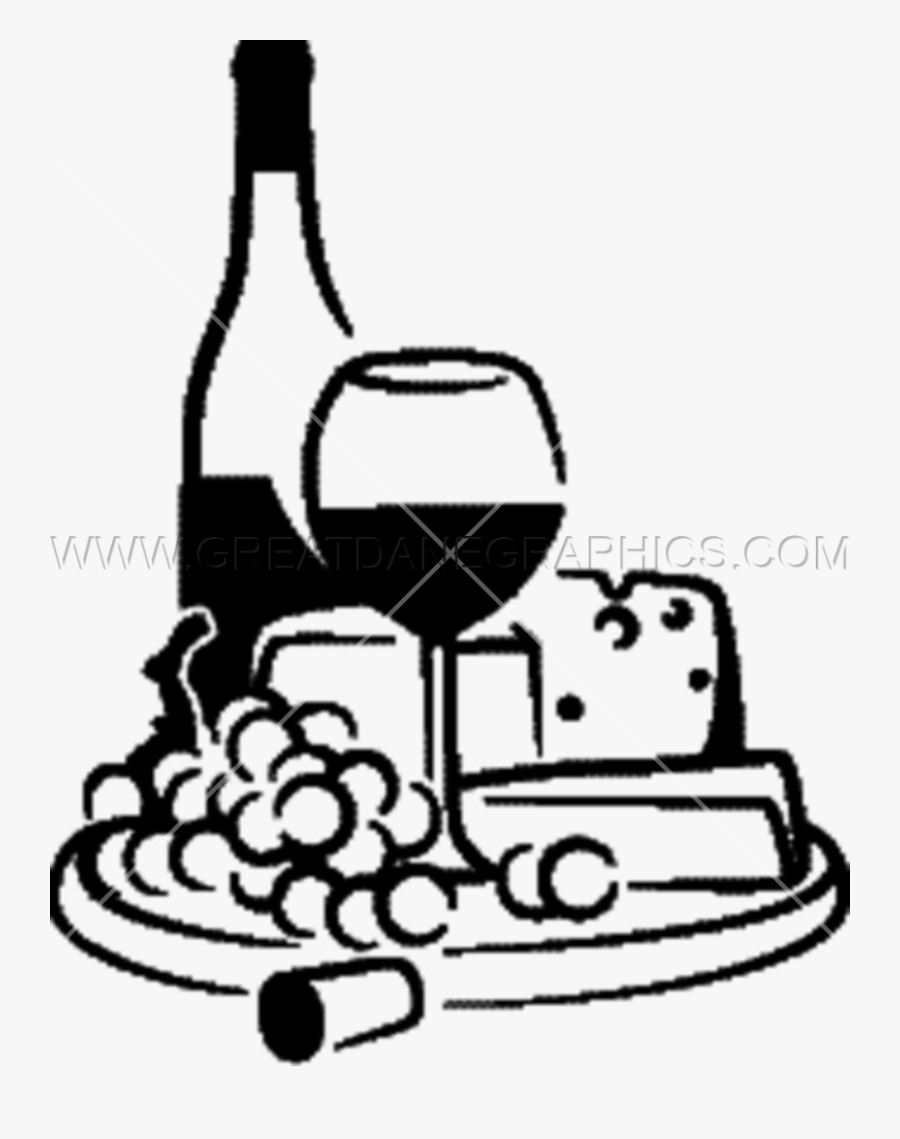 Svg Royalty Free Collection Of Black White High - Black And White Clip Art Wine Bottles, Transparent Clipart