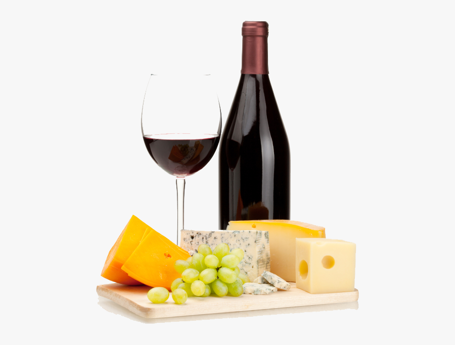 Wine And Cheese - Cheese And Wine Evening, Transparent Clipart