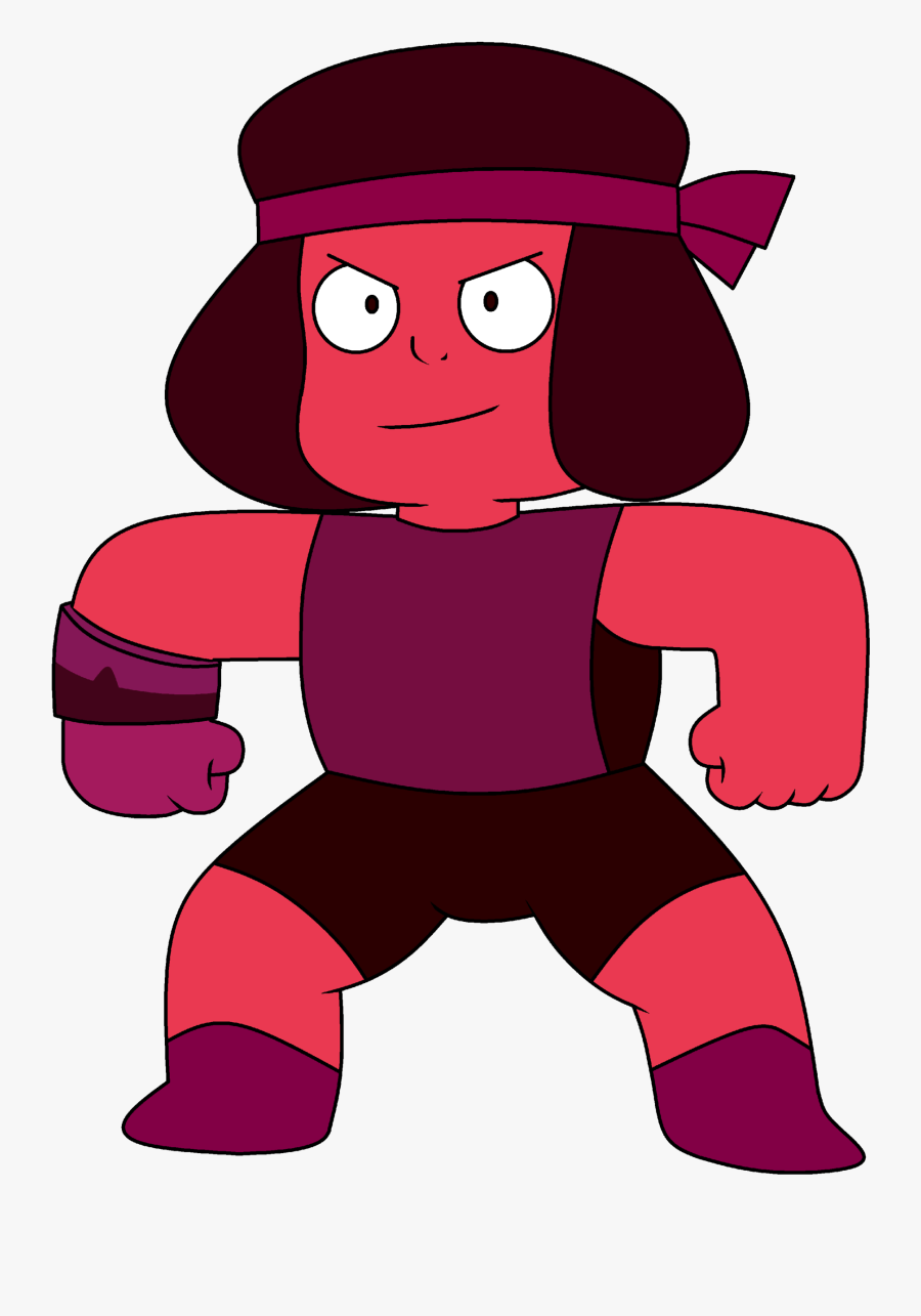 Padparadscha And Ruby Fusion Clipart , Png Download - Ruby Steven Universe, Transparent Clipart