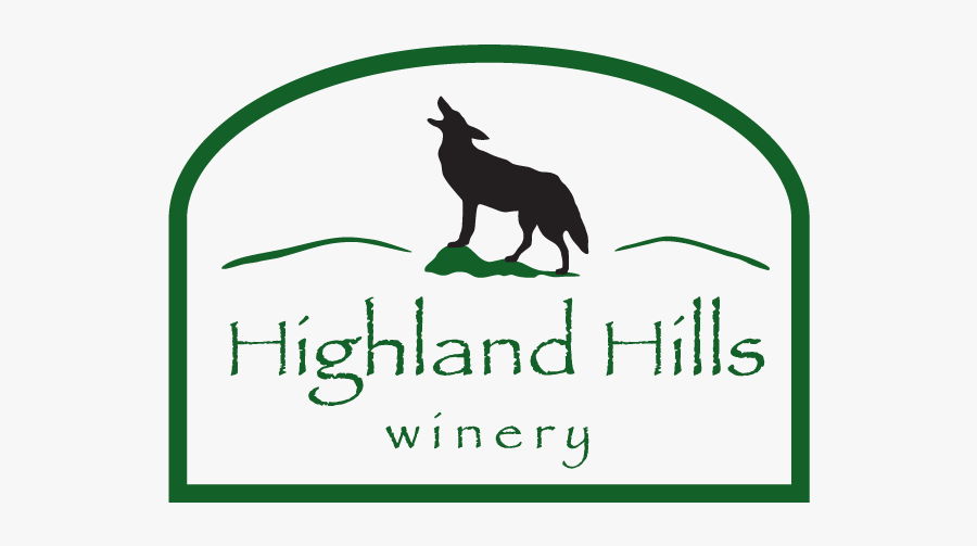 Highland Hills Winery - Silhouette, Transparent Clipart