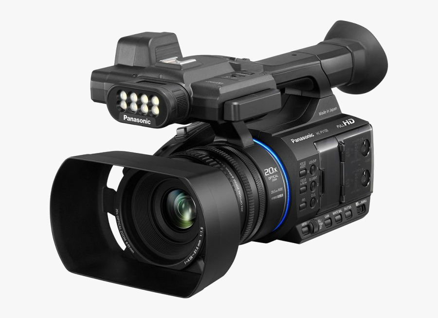 Video Cameras Panasonic Zoom Lens 1080p - Panasonic Ag Ac30 Price, Transparent Clipart