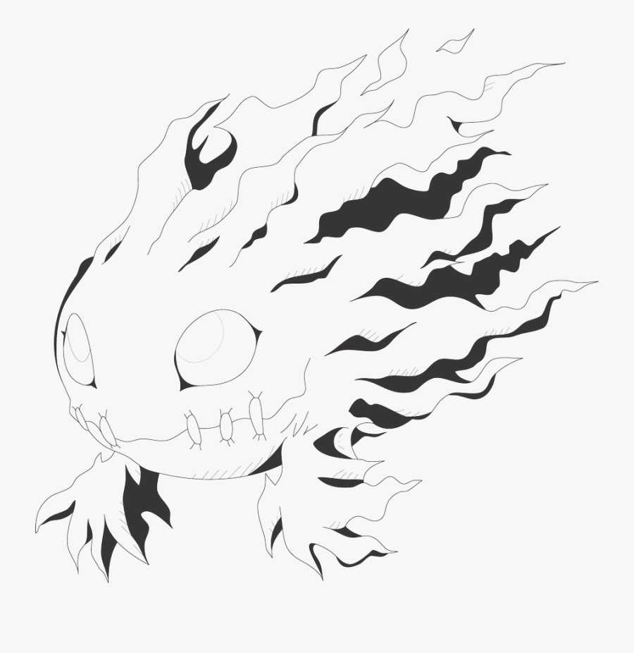 Mime Image Lineart - Illustration, Transparent Clipart