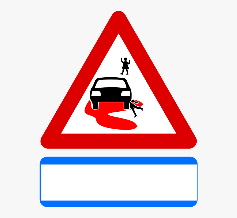 Free Clip Art "speed Kills W Notice Mutrax - Png Cartoons Traffic Signs, Transparent Clipart