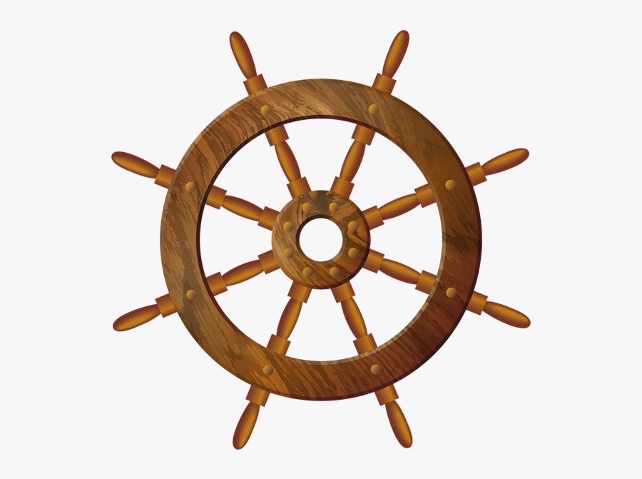 Transparent Background Ships Wheel, Transparent Clipart