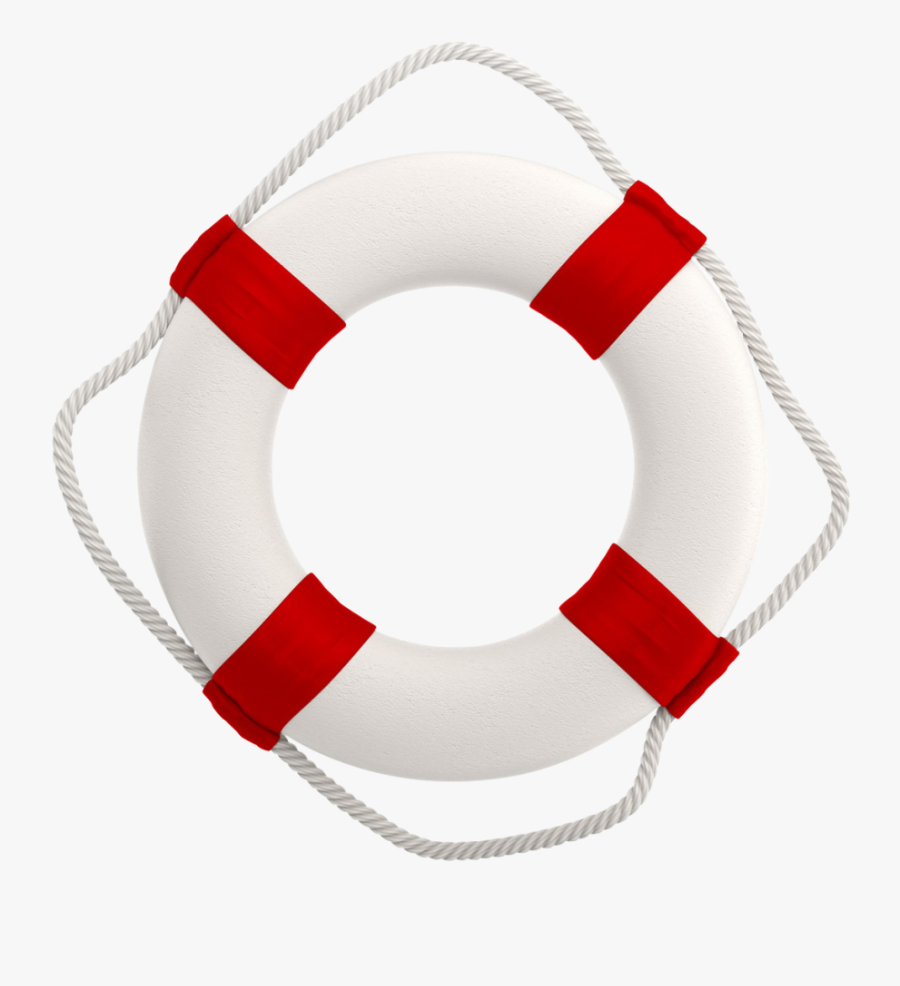 Life Buoy Vector, Transparent Clipart