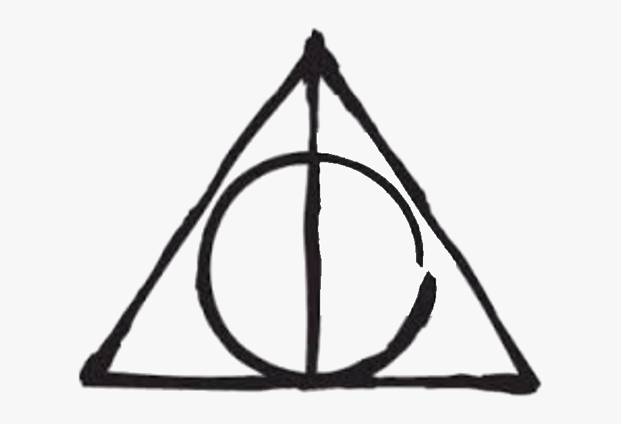Harry Potter Deathly Hallows Symbol, Transparent Clipart