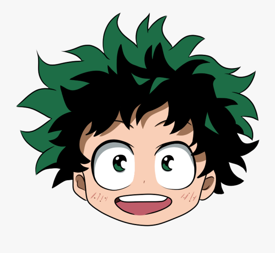 Artworkhere"s A Little Kid Deku Portrait I Made - Deku Little My Hero Academia, Transparent Clipart