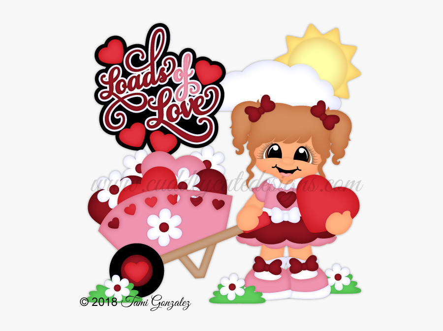 Loads Of Love Girl - Loads Of Love, Transparent Clipart