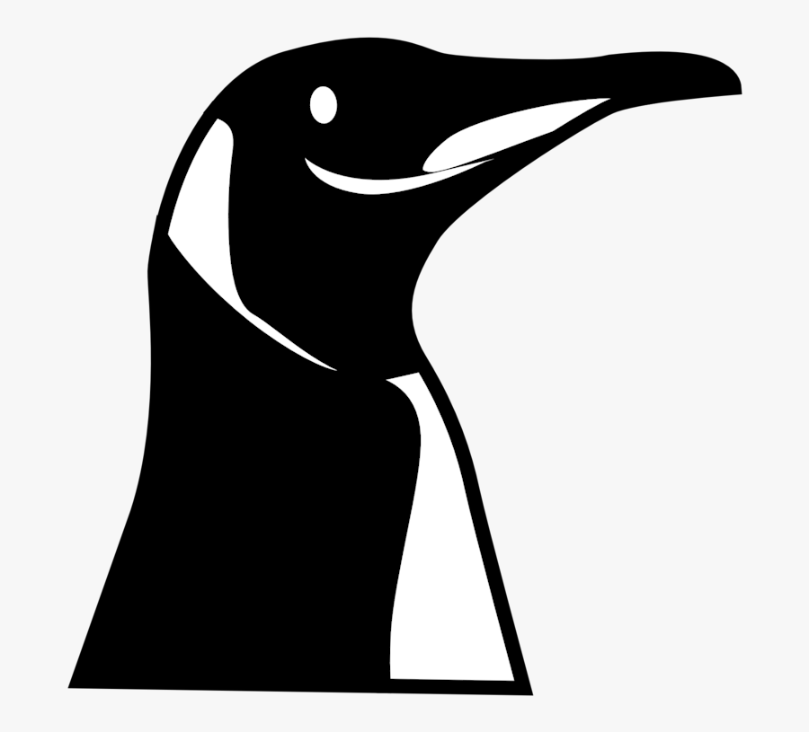 Urubux, Tux Cousin Clip Art Download - Penguin Head Silhouette, Transparent Clipart