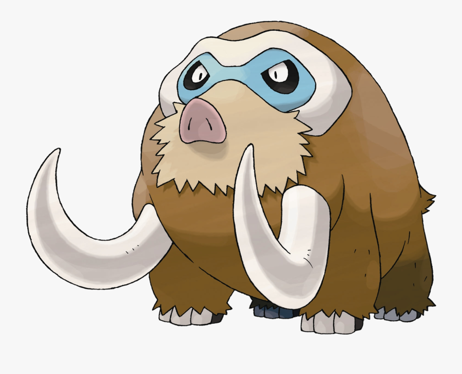 While I Owned Gold, My Most Memorable Foray Into The - Mammoth Pokemon, Transparent Clipart