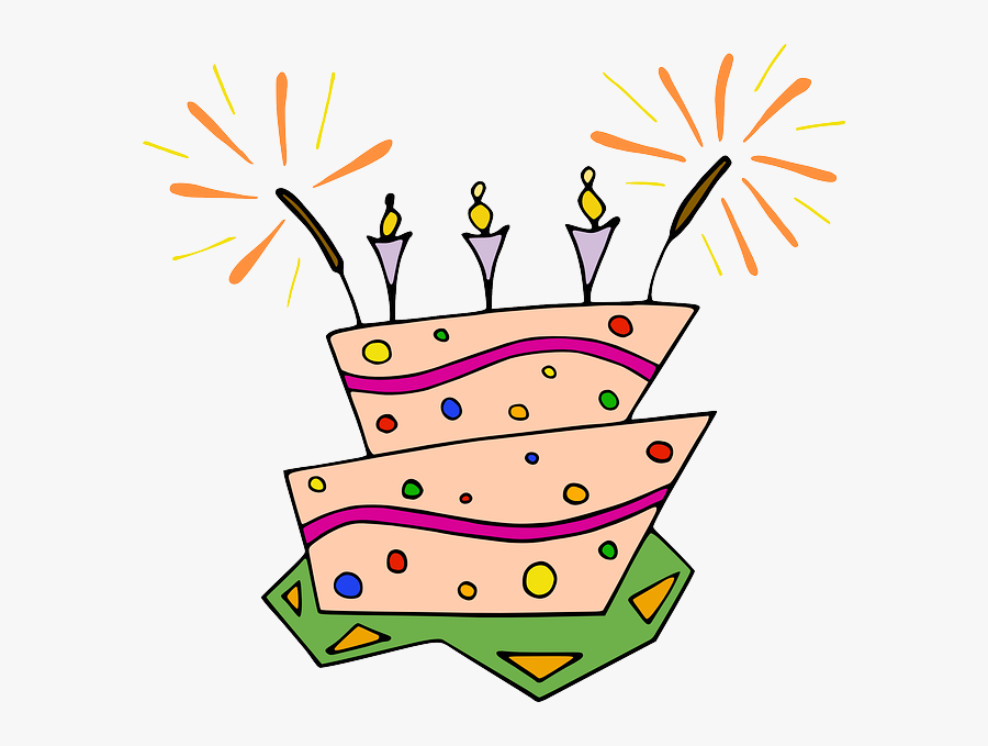 Transparent Free Funny Birthday Clipart Images - Birthday Cake Clip Art, Transparent Clipart