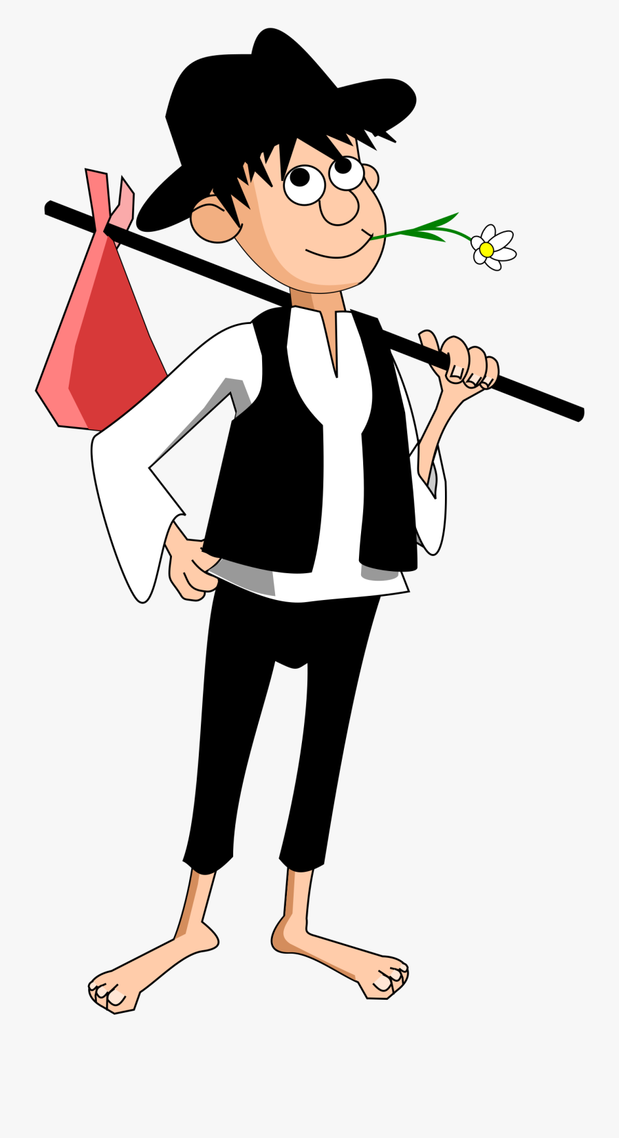 Clip Art Poor Big Image Png - Cartoon Poor Boy Drawing, Transparent Clipart