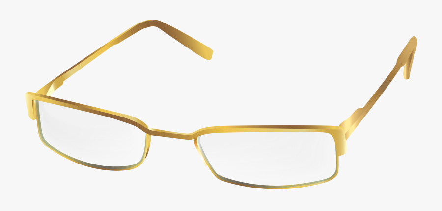 Gold Clipart Sunglasses - Portable Network Graphics, Transparent Clipart