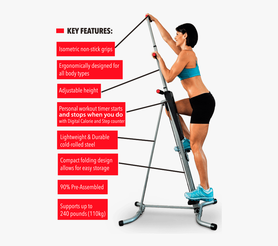 Clip Art Try Before You Buy - Maxi Climber Muscles Worked, Transparent Clipart