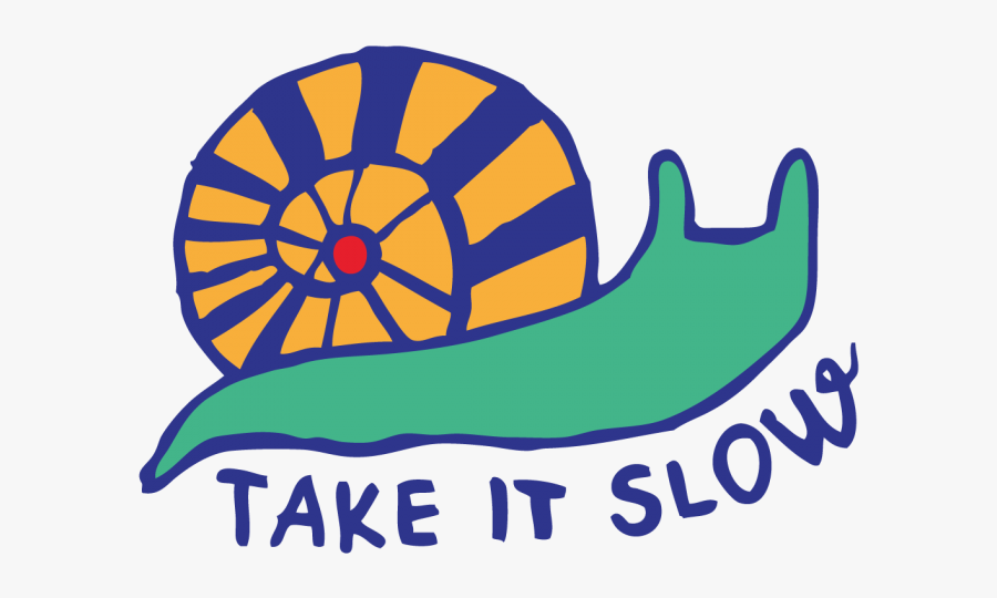 Slow Clipart - Snail Take It Slow, Transparent Clipart