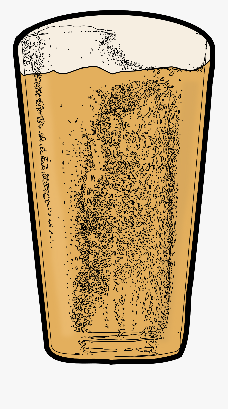 Thumb Image - Beer Pint Clip Art Png, Transparent Clipart