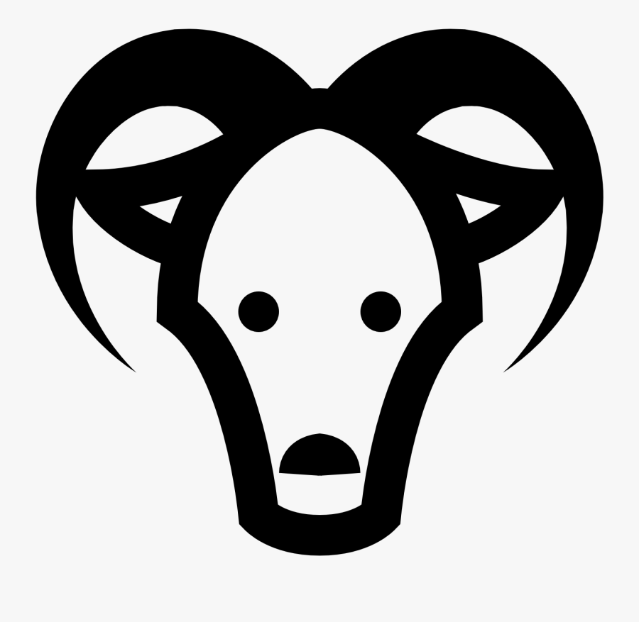 Goats Head Clipart Icon, Transparent Clipart
