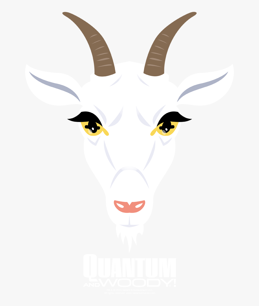 Cartoon Goat Head Transparent, Transparent Clipart