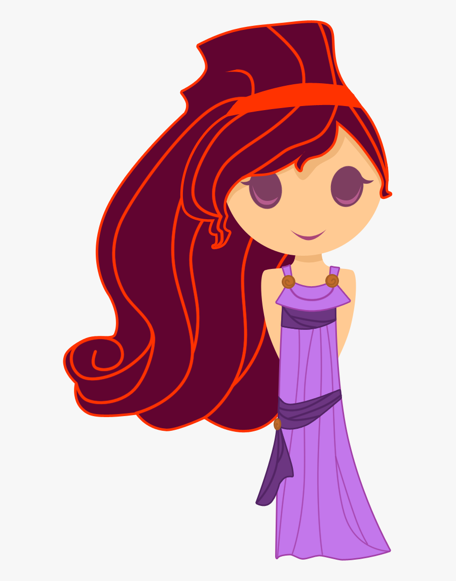 Hercules Clipart Megara Chibi Meg Hercules - Megara Hercules Png, Transparent Clipart