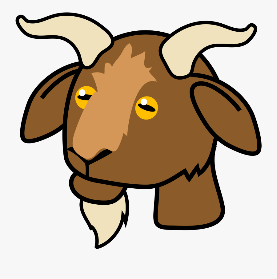 Download Goat Svg Icon Clipart Goat Clip Art Goat Nose - Png File Goat Cartoons, Transparent Clipart