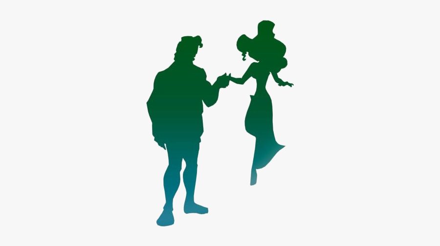 Hercules Pair Png Image Clip Art - Silhouette, Transparent Clipart