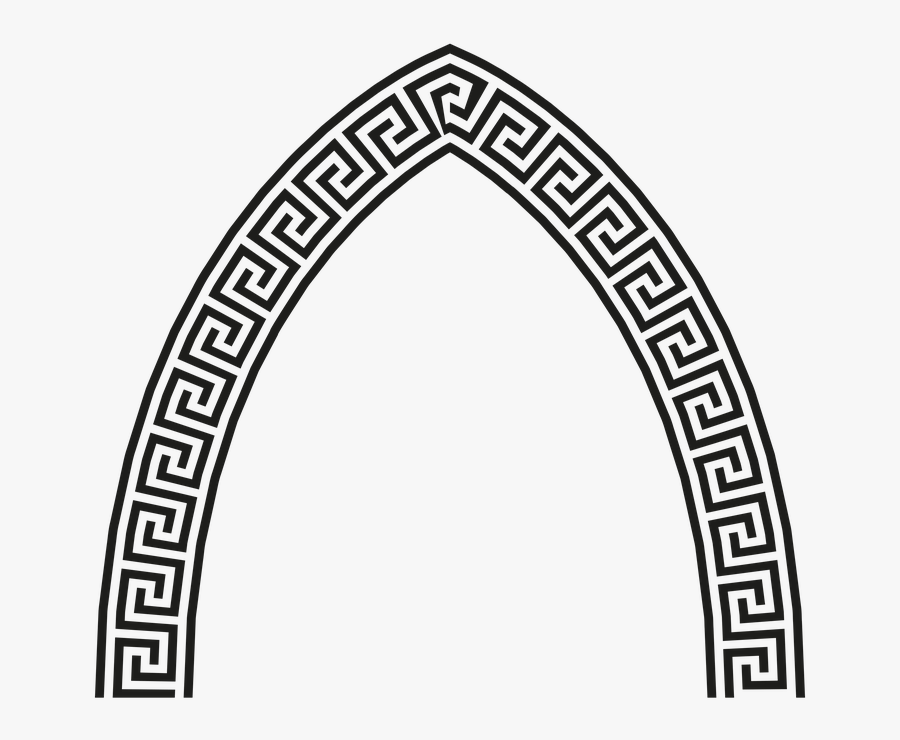 Vector Png Hercules Globe Png World Earth - Greek Gold Circle Border, Transparent Clipart
