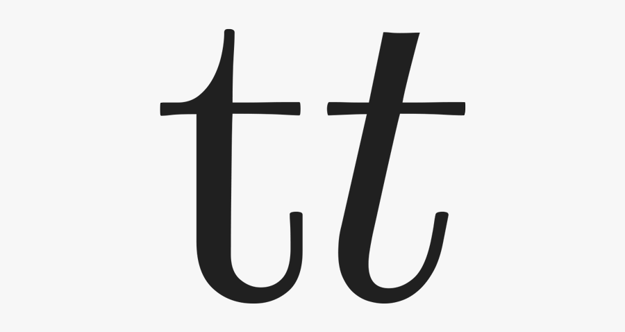 Clip Art Font Review Journal The - Calligraphy, Transparent Clipart