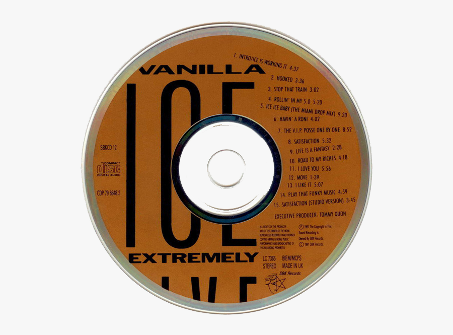 Extremely Live Cd Disc - Cd, Transparent Clipart