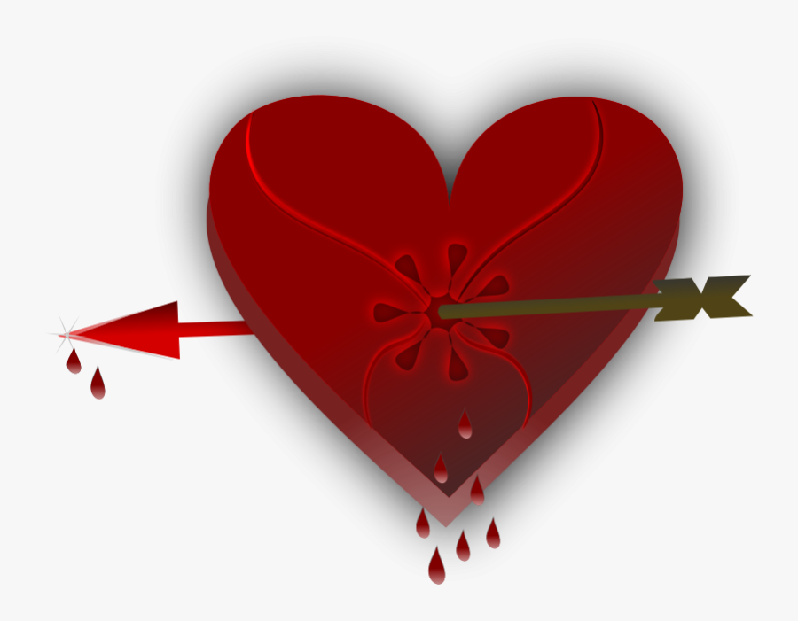 Broken Heart 3 - Animated Moving Broken Heart, Transparent Clipart