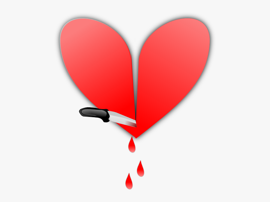 Broken Heart Clip Art At Clker - Heart Breaking Gif Png, Transparent Clipart