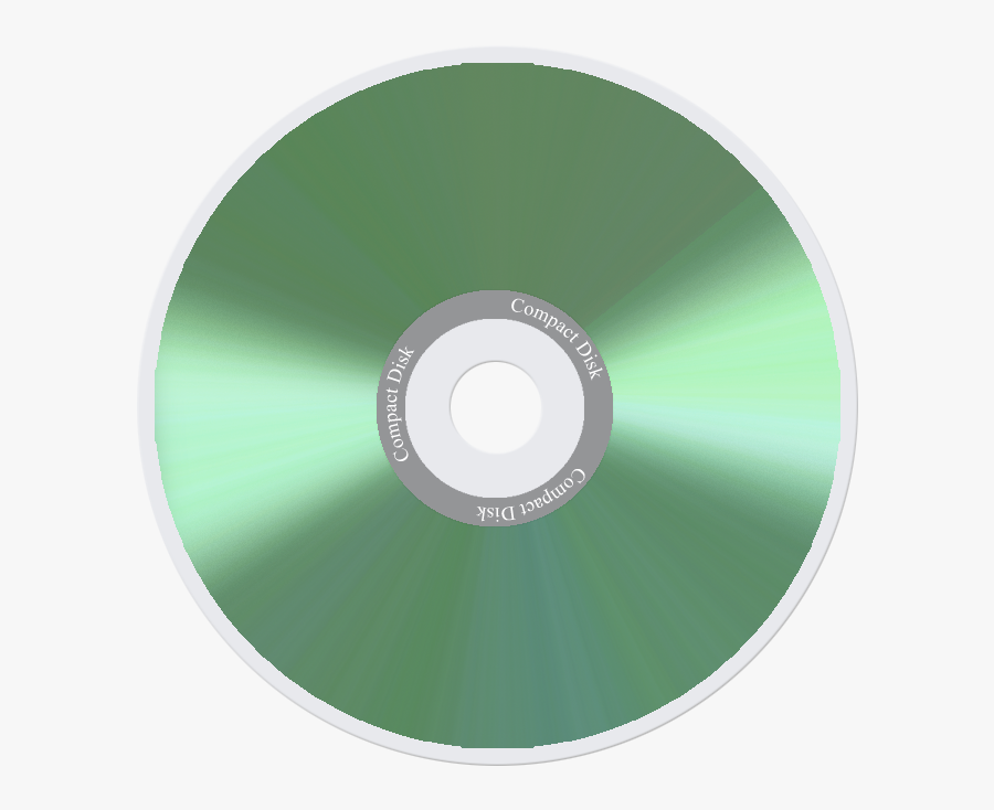 Compact Disc Green Symbol Png Logo - Compact Disk, Transparent Clipart
