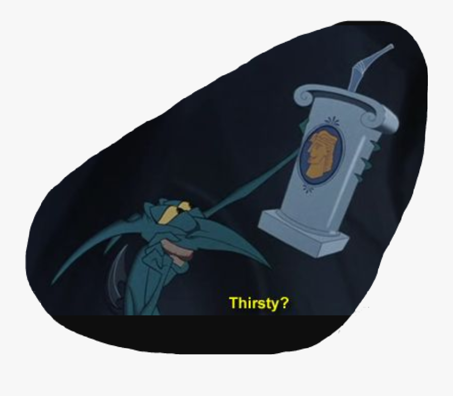 #adesivo #hercules #thirsty #fun #laught#laugh - Hercules Thirsty Meme, Transparent Clipart