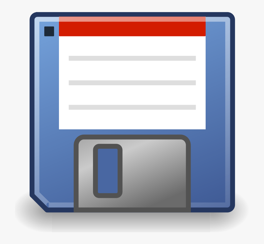 Free Clipart - Floppy Icon, Transparent Clipart