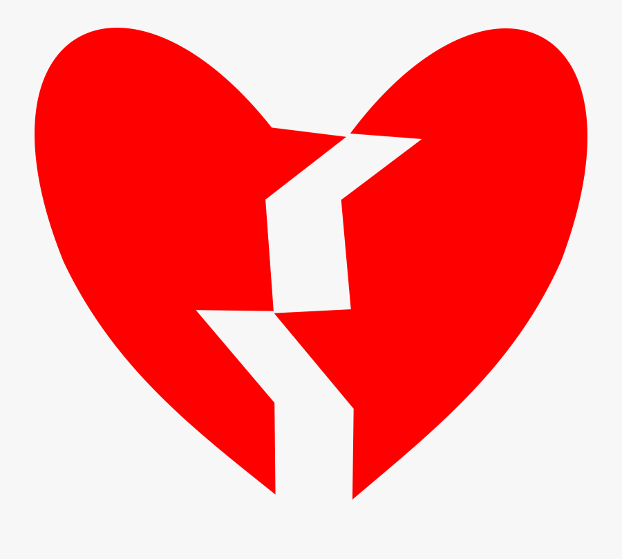 Heart,love,organ - Broken Heart Clipart, Transparent Clipart