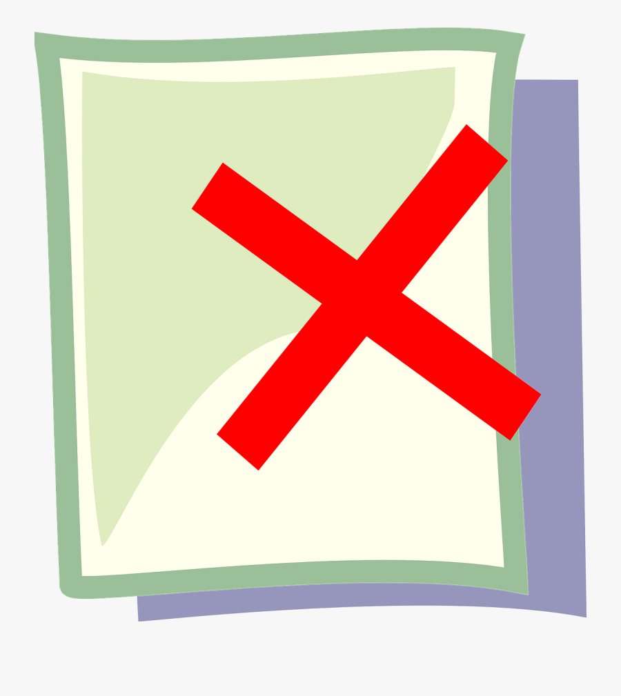 File Broken Svg Clip Arts - Prepare To Stop When Flashing, Transparent Clipart