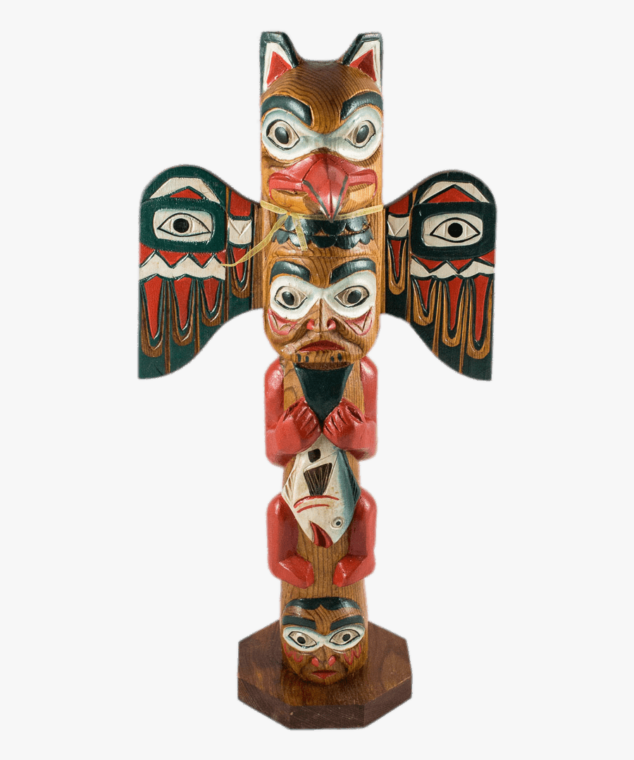 Eagle Boy Totem - Portable Network Graphics, Transparent Clipart