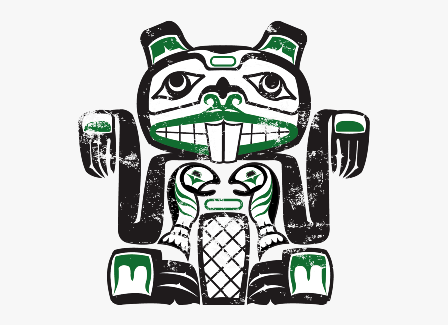 Transparent Native American Turtle Clipart - Beaver Native American Animal, Transparent Clipart