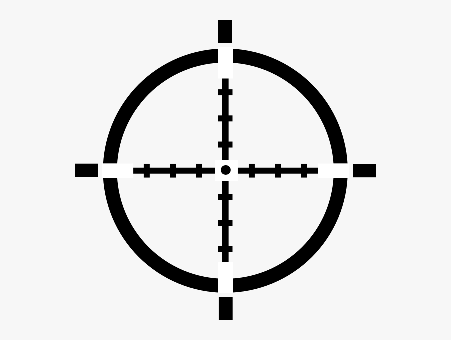 Sniper 20clipart - Crosshair Clipart, Transparent Clipart