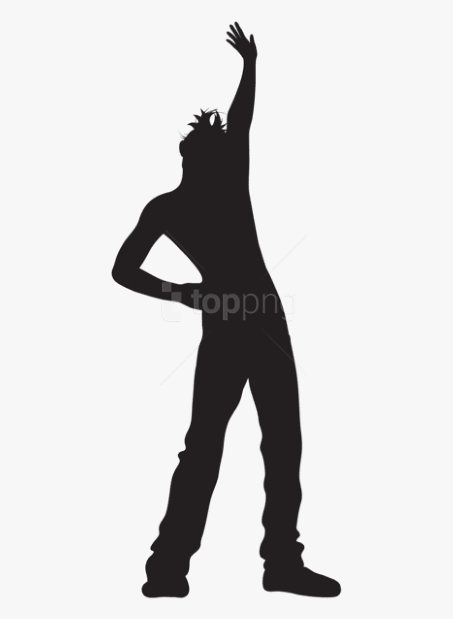 Transparent Man Standing Clipart - Dancing Man Transparent, Transparent Clipart
